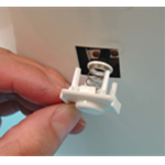 Reset Button, White Frame